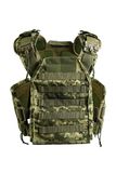 Plate carrier BarahtAr XS-S (190×295; 225×305), 2 quick release systems, pixel, photo