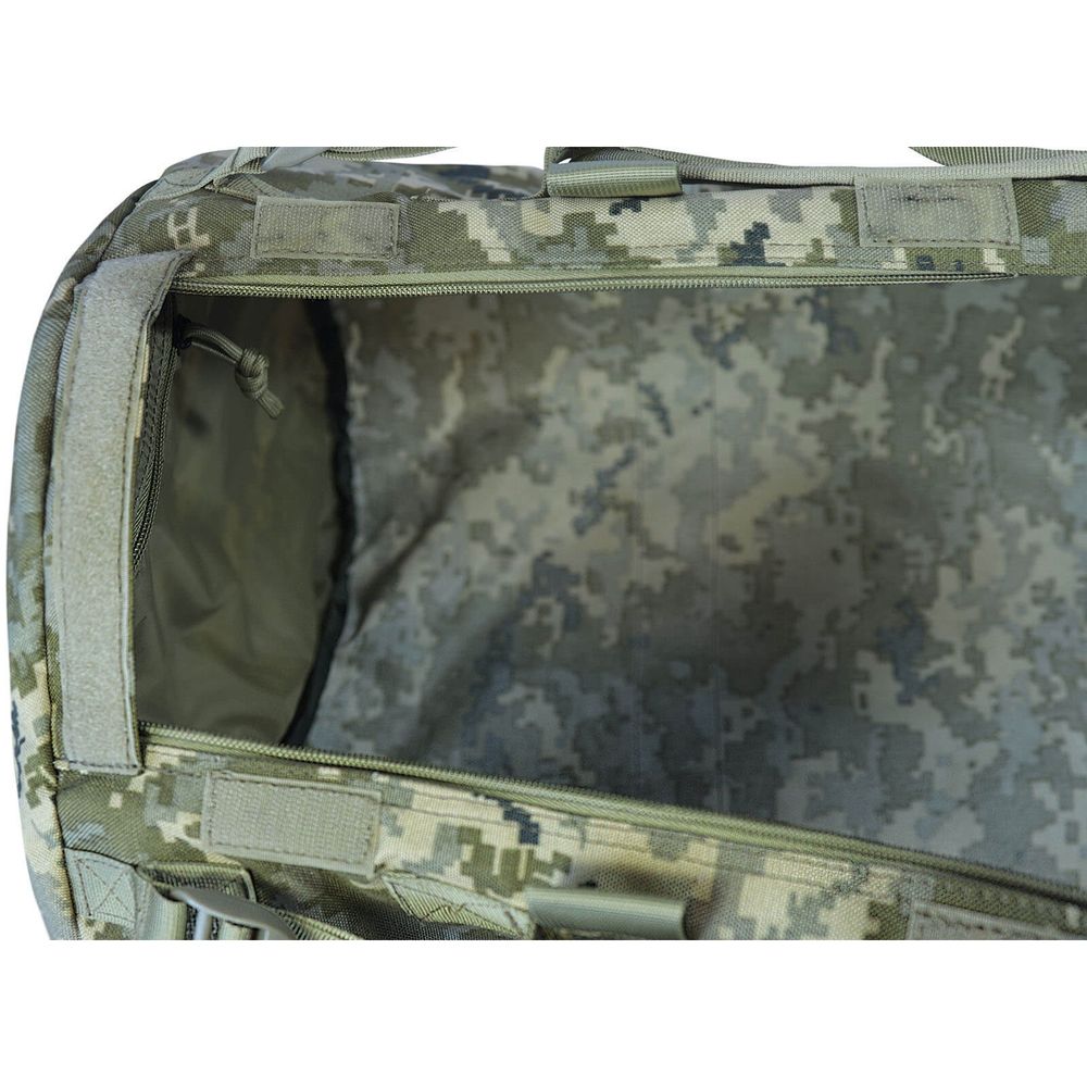 Военная тактическая сумка BAGLAND 110л. (пиксель)